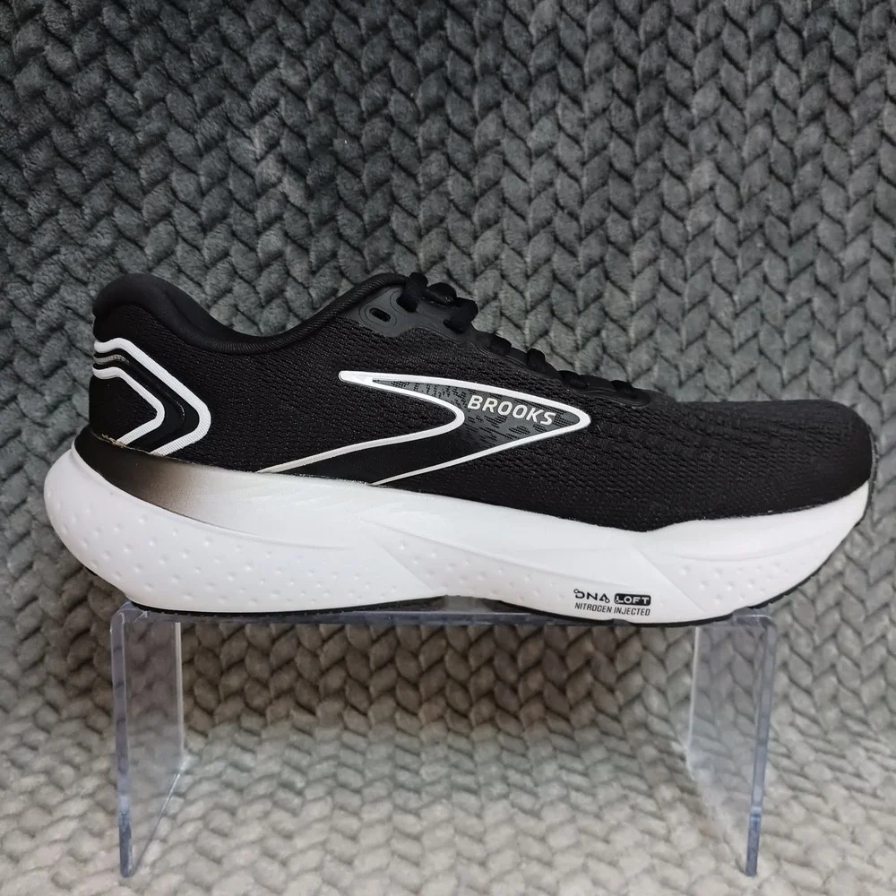 Brooks Glycerin 21 Black White Women's Walking Running Sneakers Shoes Sz 9 Wide